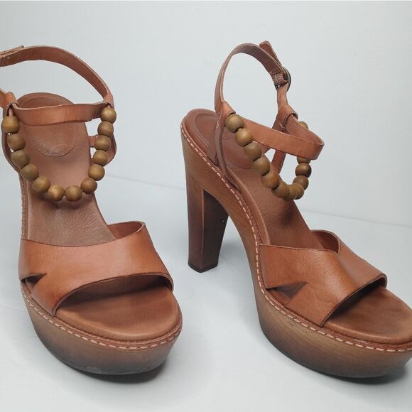 Ugg Naima platform sandals Cinnamon Bark Size 8.5 - Picture 3 of 10